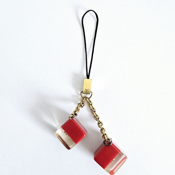 Louis Vuitton Red Inclusion Bag/Phone Charm - Picture 4 of 4
